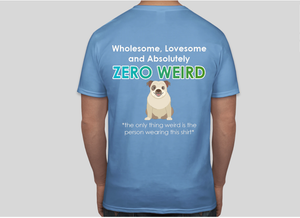 Light Blue Zero Weird T-shirt