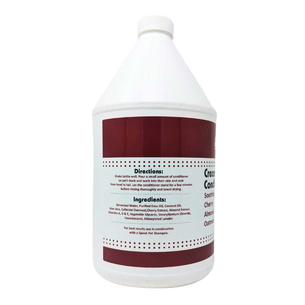 Soothing Cherry Almond Cream Rinse Conditioner, 1 Gallon – Speak Pet ...