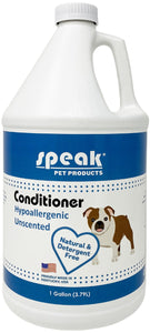 Hypoallergenic Unscented Conditioner, 1 Gallon