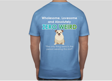 Load image into Gallery viewer, Light Blue Zero Weird T-shirt